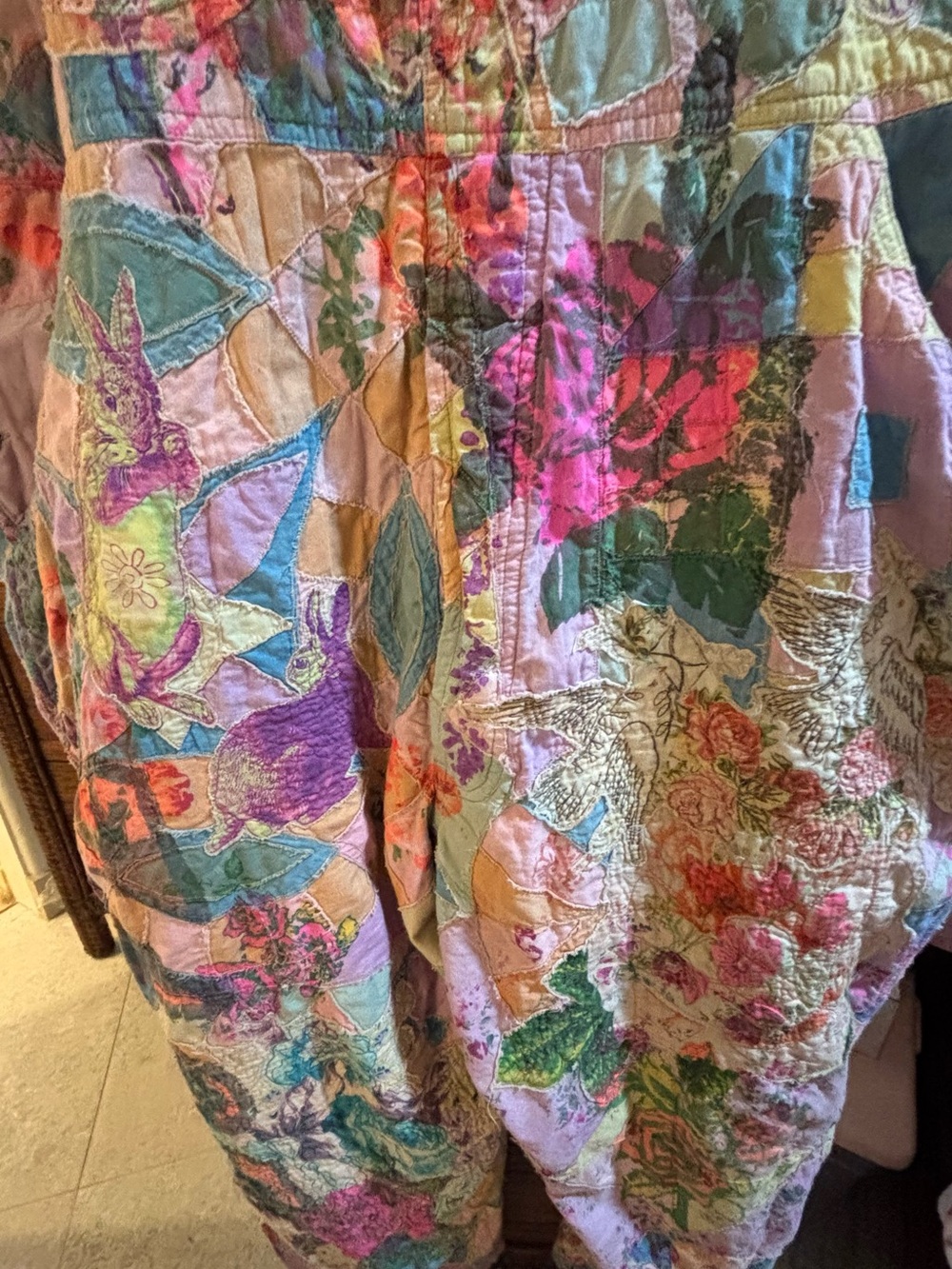 Magnolia Pearl Graphic Love Overalls - Picture 5 of 14